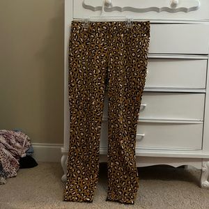 cheetah print jeans!!